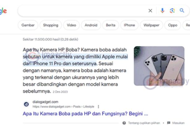 featured snippet adalah