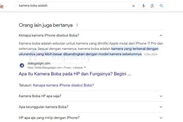 people also ask artinya