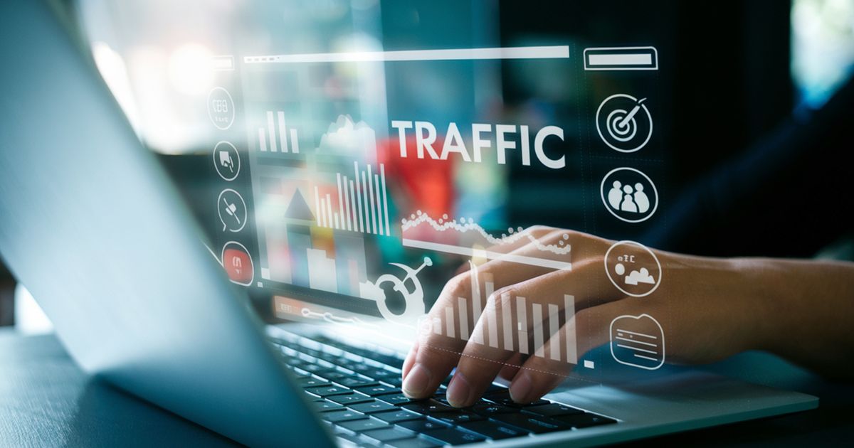 organic traffic adalah